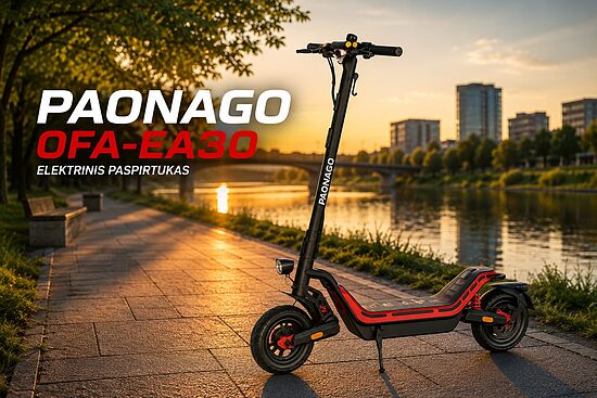 PAONAGO OFA-EA30 ELEKTRINIS PASPIRTUKAS
